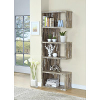 Coaster Furniture 800847 5-tier Bookcase Salvaged Cabin